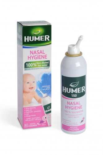 Humer Hygiena nosu pro děti 100% mořská voda 150 ml Humer