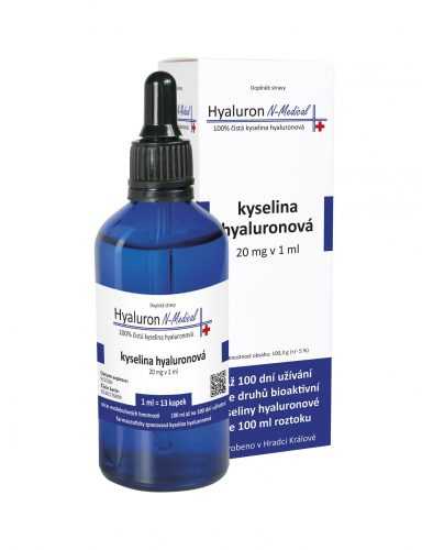 Hyaluron N-Medical 100% kyselina hyaluronová 100 ml Hyaluron N-Medical