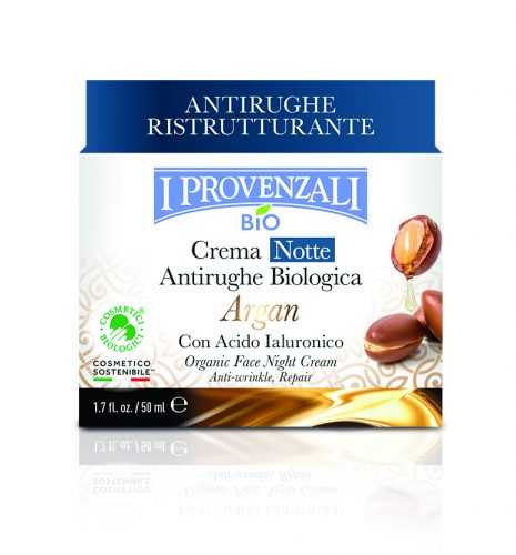 I Provenzali BIO Noční krém proti vráskám Argan 50 ml I Provenzali