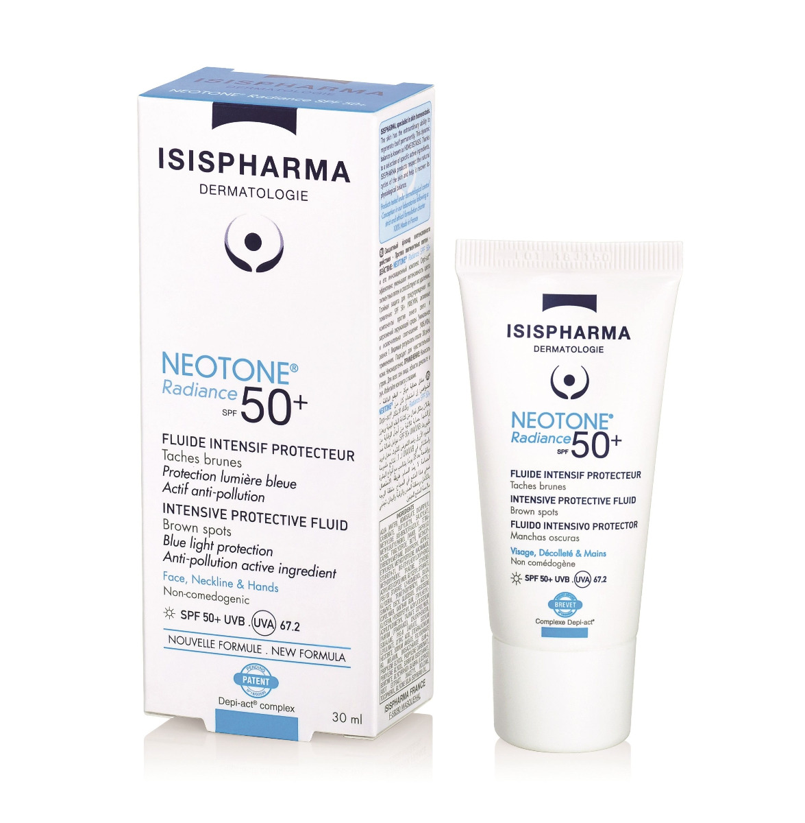 ISIS PHARMA Neotone Radiance SPF50+ ochranný depigmentační krém 30 ml ISIS PHARMA