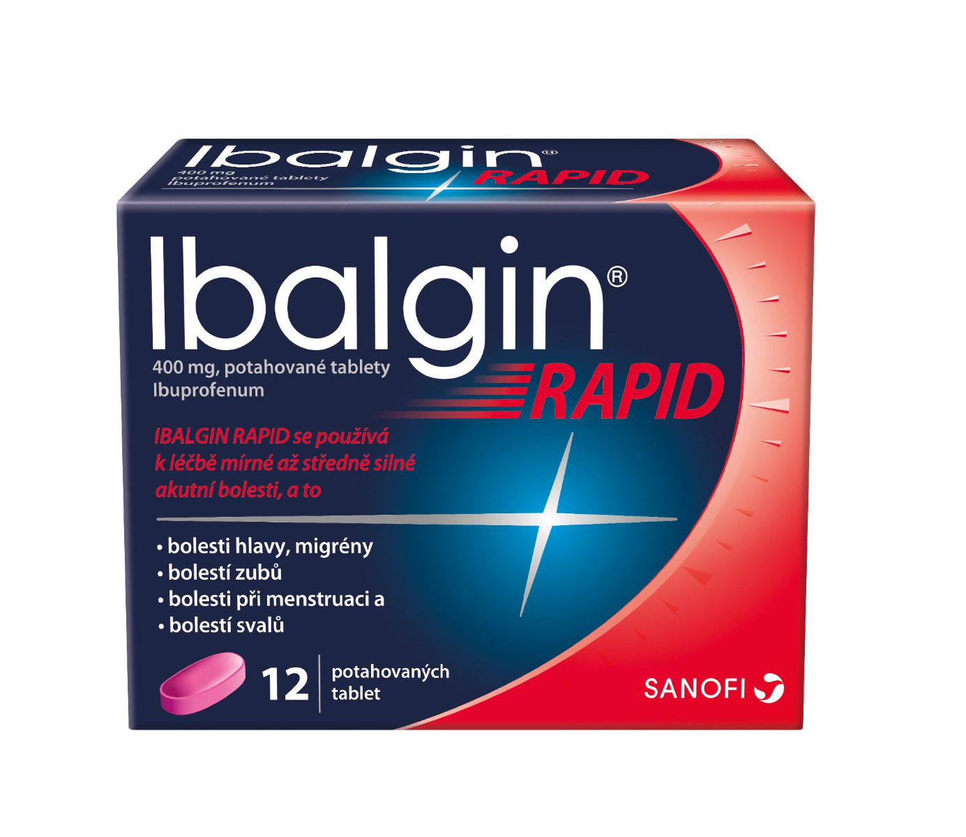 Ibalgin Rapid 400 mg 12 tablet Ibalgin