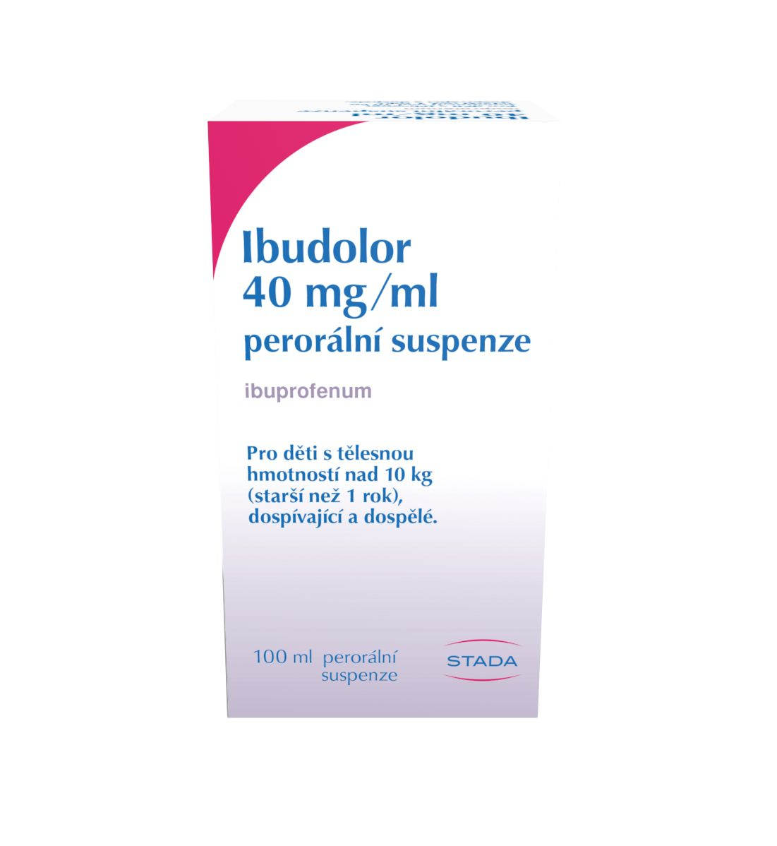 Ibudolor 40 mg/ml perorální suspenze 100 ml