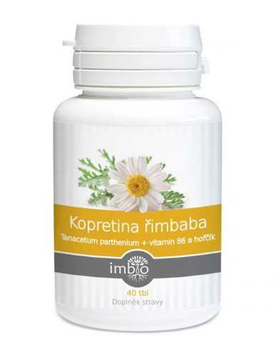 Imbio Kopretina řimbaba + vitamín B6 a hořčík 40 tablet Imbio