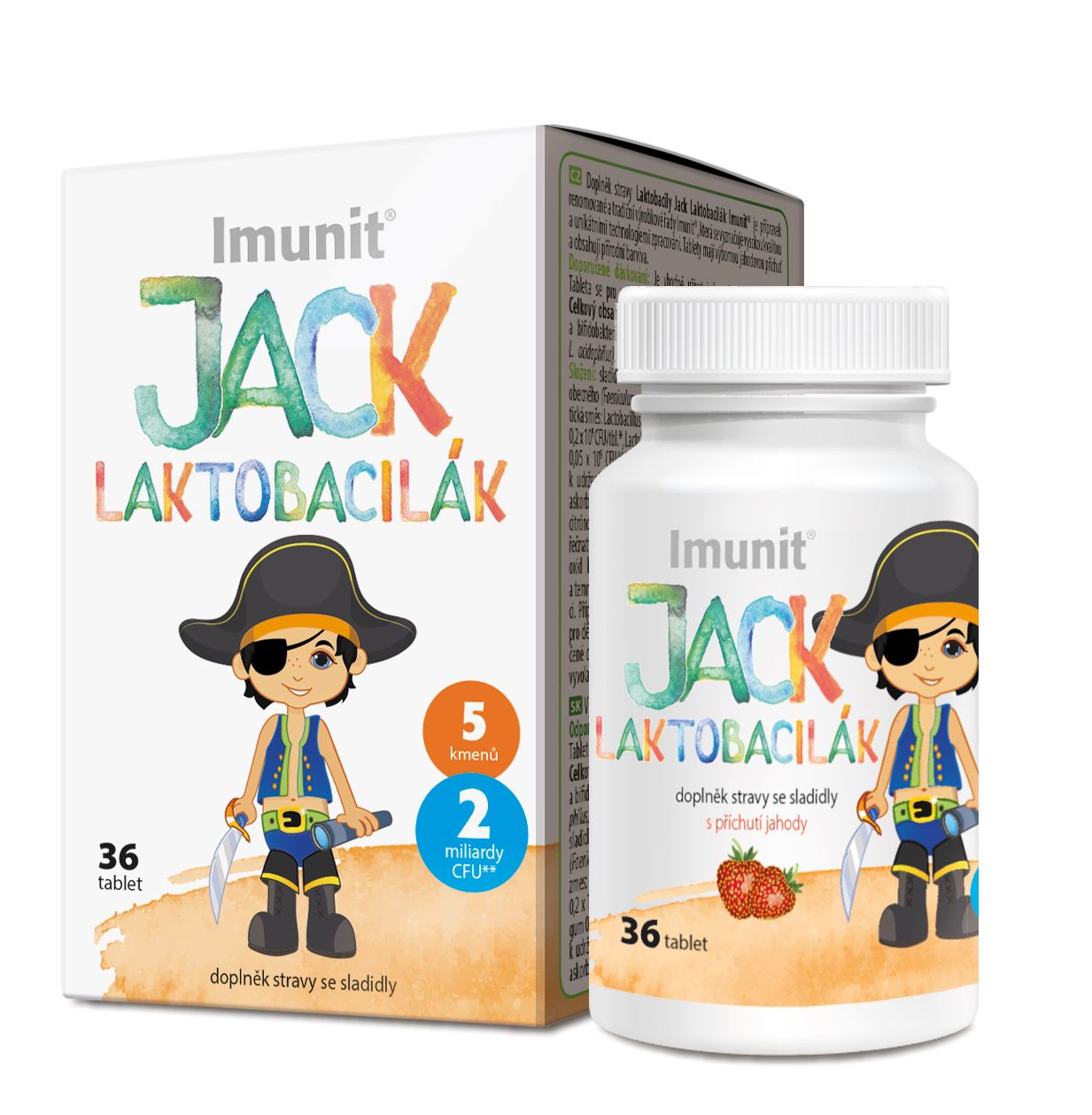 Imunit JACK LAKTOBACILÁK 36 tablet Imunit