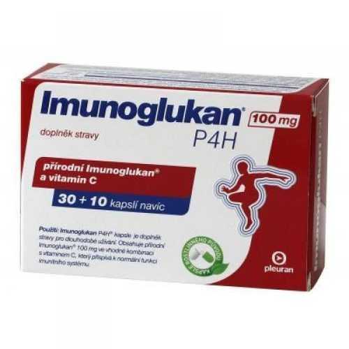 Imunoglukan 100 mg 30+10 kapslí Imunoglukan