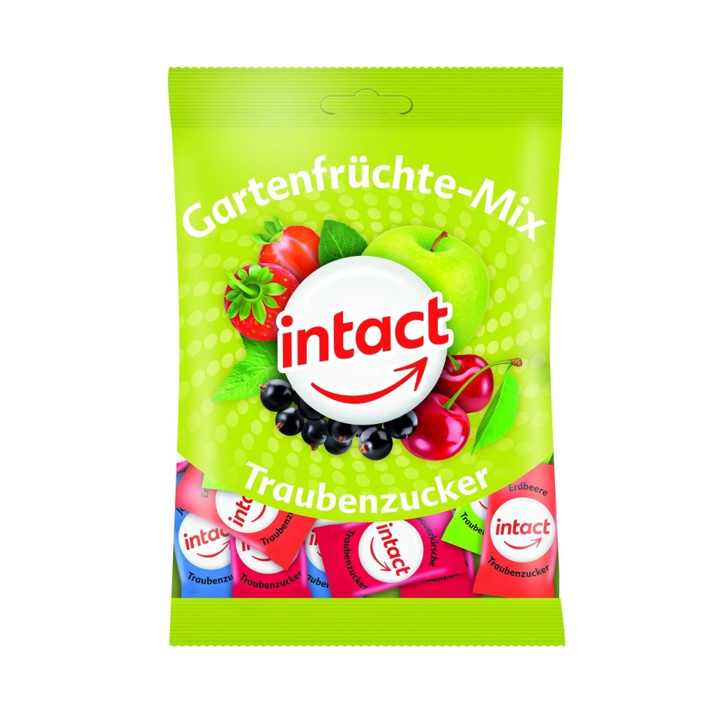 Intact Hroznový cukr Zahradní mix sáček 100 g Intact