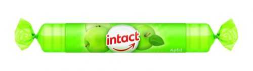 Intact Hroznový cukr s vitaminem C zelené jablko rolička 40 g Intact