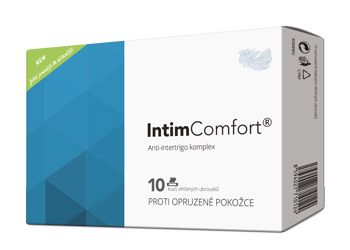 Intim Comfort 10 kapesníčků-anti-intertrigo balsám Intim