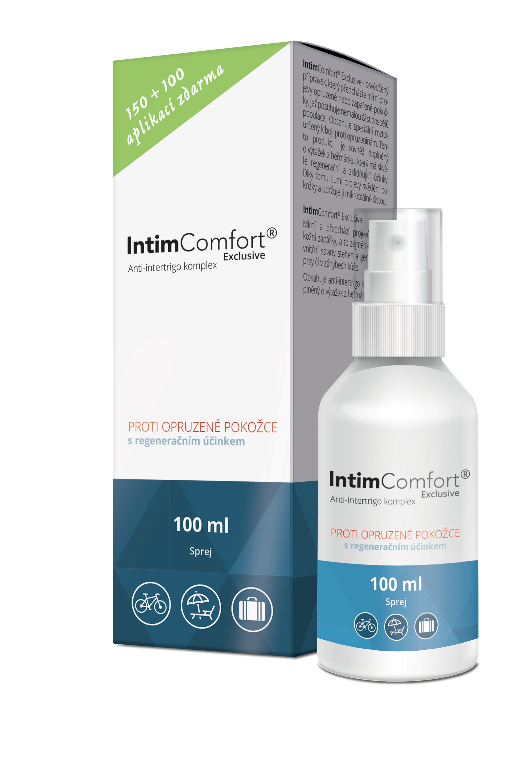 Intim Comfort Anti-intertrigo sprej 100 ml Intim