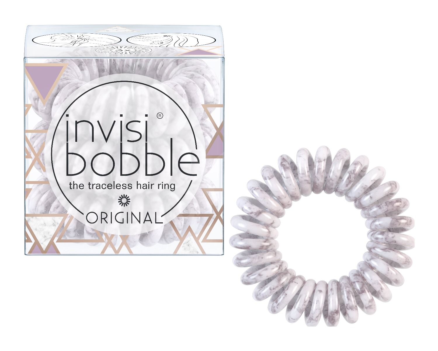 Invisibobble Original Marblelous - St. Taupez gumička do vlasů 3 ks Invisibobble
