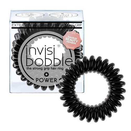 Invisibobble Power True Black gumička do vlasů 3 ks Invisibobble