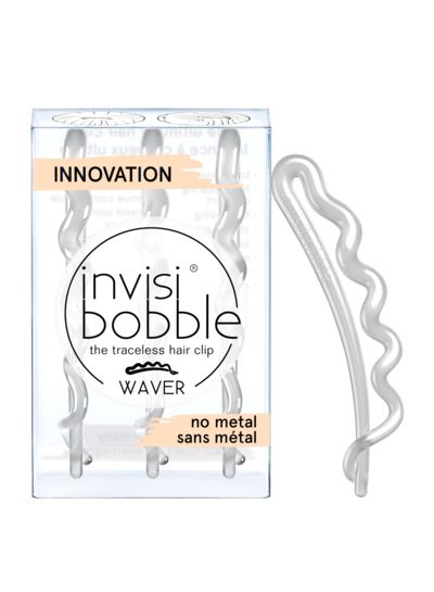 Invisibobble WAVER Crystal Clear vlasový doplněk 3 ks Invisibobble