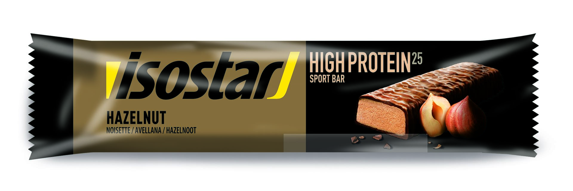 Isostar High Protein 25 oříšek tyčinka 35 g Isostar
