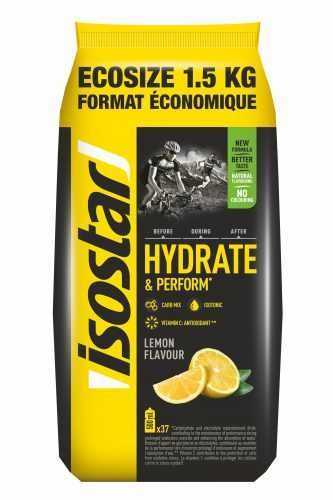 Isostar Hydrate & Perform citron prášek 1500 g ekonomické balení Isostar