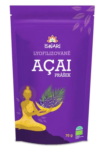 Iswari BIO Açai lyofilizovaný prášek 70 g Iswari