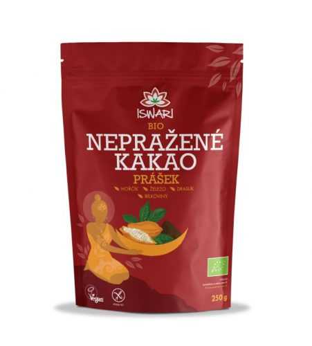 Iswari BIO Kakao nepražené prášek 250 g Iswari