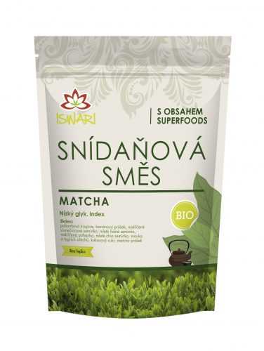 Iswari BIO Snídaňová směs matcha 300 g Iswari