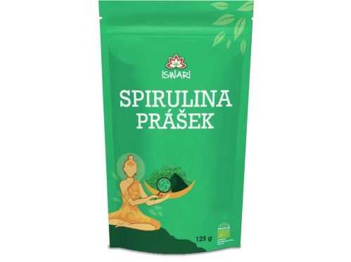 Iswari BIO Spirulina prášek 125 g Iswari