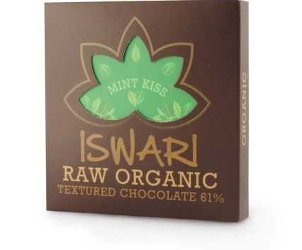 Iswari Čokoláda Mint Kiss BIO RAW 75 g Iswari