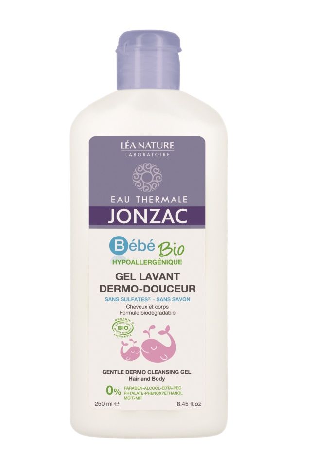 JONZAC Bébé Dětský čisticí gel na vlasy a tělo BIO 250 ml JONZAC