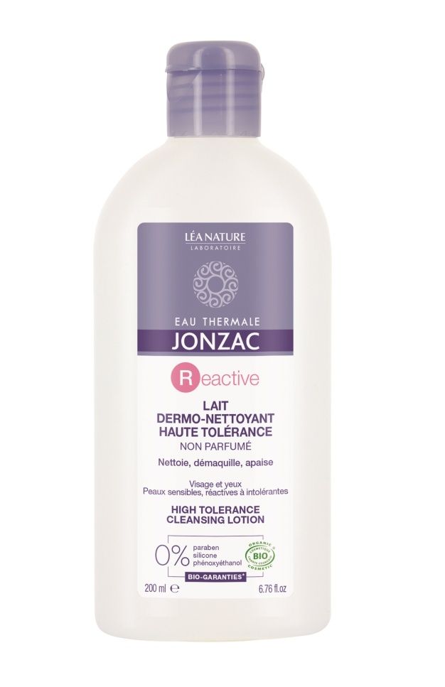 JONZAC Reactive Odličovací mléko na intolerantní pleť BIO 200 ml JONZAC