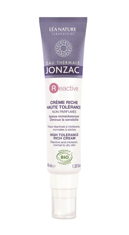 JONZAC Reactive Výživný krém na intolerantní pleť BIO 40 ml JONZAC