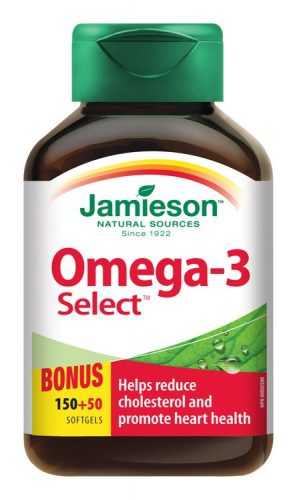Jamieson Omega-3 Select 1000 mg 200 kapslí Jamieson