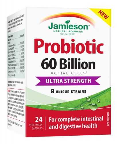 Jamieson Probiotic 60 miliard ULTRA STRENGTH 24 kapslí Jamieson