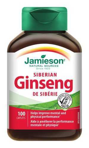 Jamieson Sibiřský ženšen 650 mg 100 tablet Jamieson