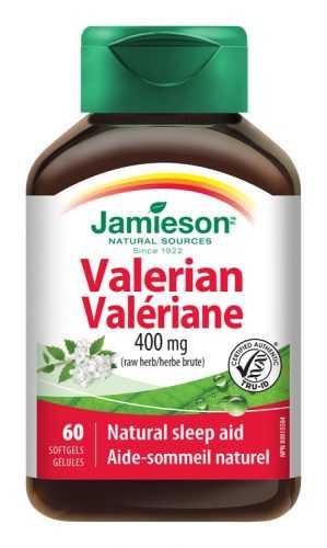 Jamieson Valeriana Kozlík lékařský 400 mg 60 kapslí Jamieson