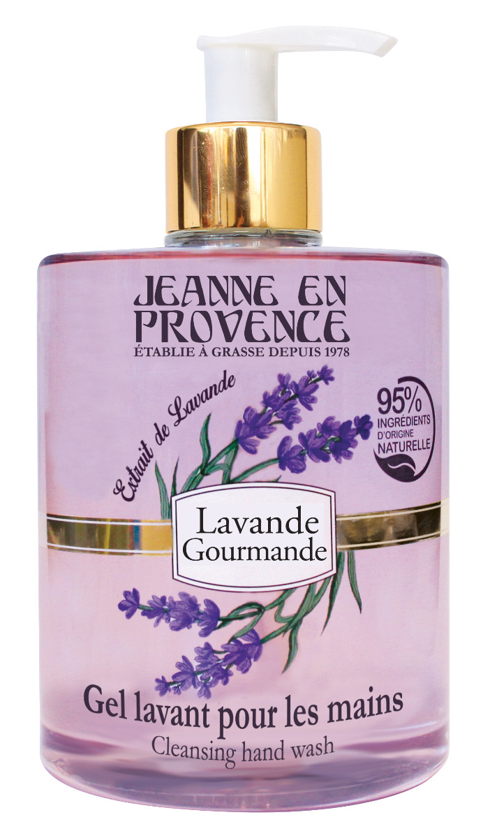 Jeanne en Provence Mycí gel na ruce Levandule 500 ml Jeanne en Provence