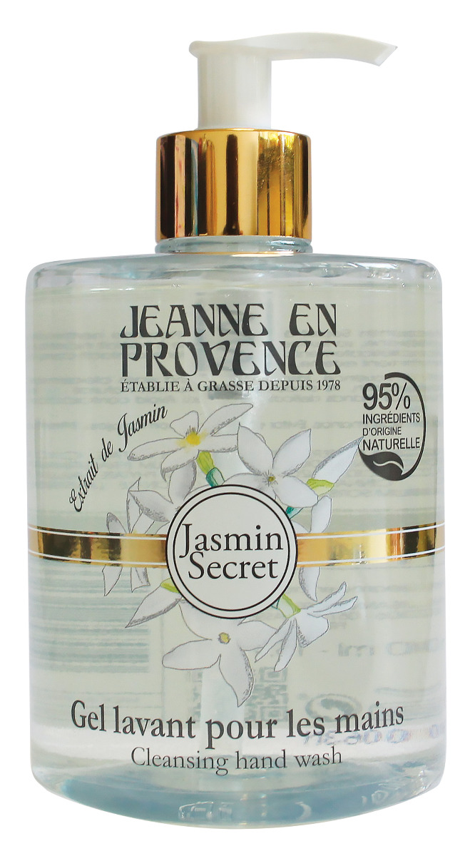 Jeanne en Provence Mycí gel na ruce Tajemství jasmínu 500 ml Jeanne en Provence