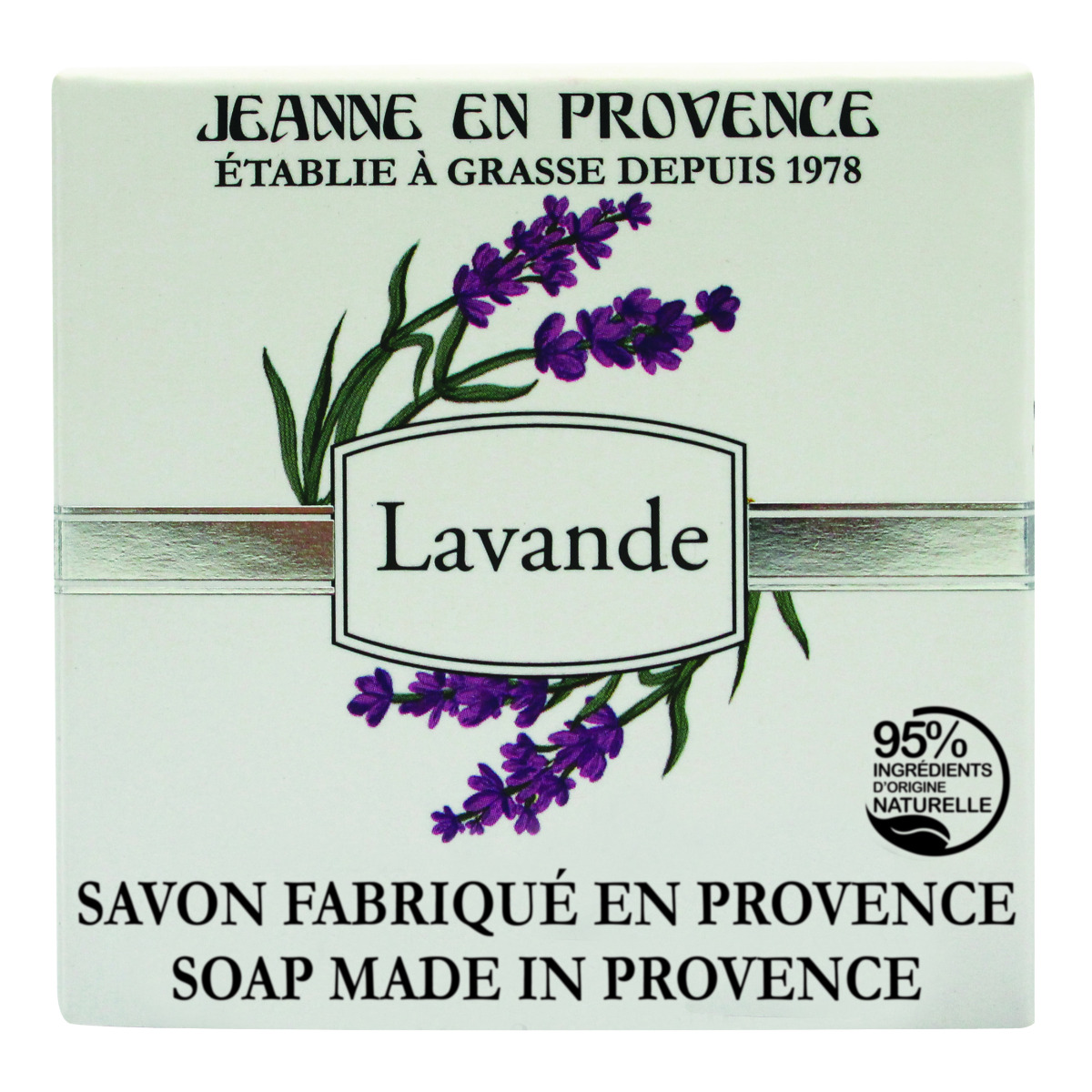 Jeanne en Provence Mýdlo Levandule 100 g Jeanne en Provence