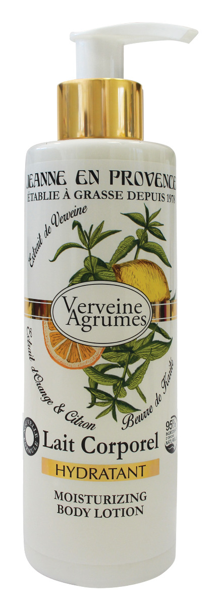 Jeanne en Provence Tělové mléko Verbena a citrón 250 ml Jeanne en Provence