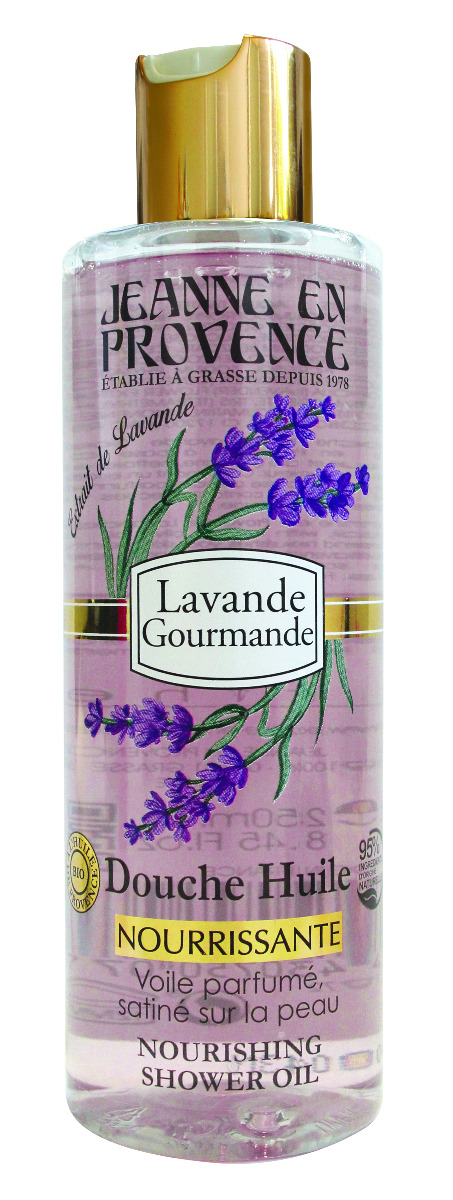 Jeanne en Provence Výživný sprchový olej Levandule 250 ml Jeanne en Provence