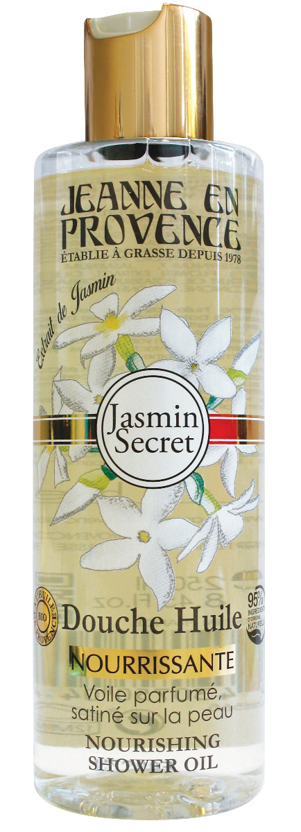 Jeanne en Provence Výživný sprchový olej Tajemství jasmínu 250 ml Jeanne en Provence