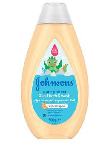 Johnson's Baby Pure Protect Koupel a mycí gel 2v1 500 ml Johnson's Baby