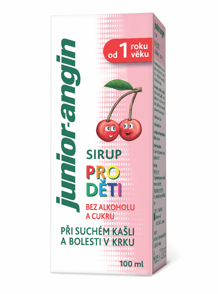 Junior-angin sirup pro děti 100 ml Junior-angin