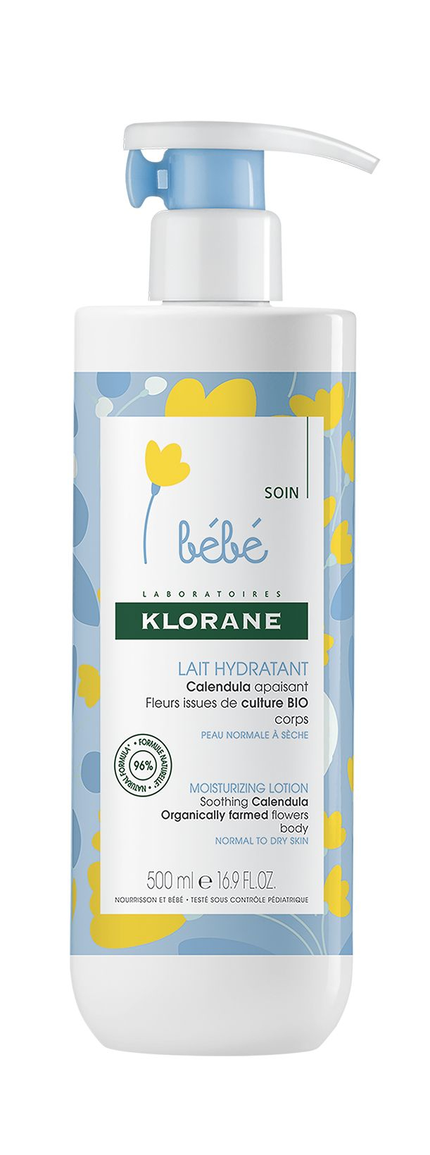 KLORANE Bébé Hydratační mléko s měsíčkem 500 ml KLORANE Bébé