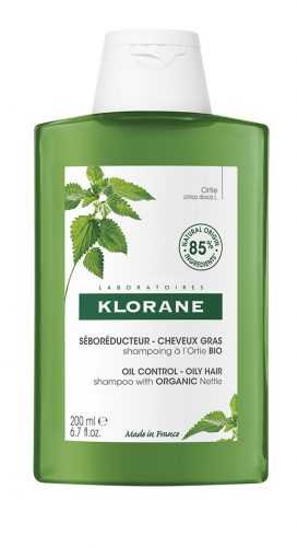 KLORANE Šampon s BIO kopřivou na mastné vlasy 200 ml KLORANE