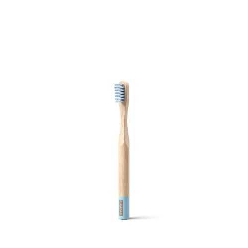 KUMPAN AS04 Dětský bambusový zubní kartáček modrý KUMPAN