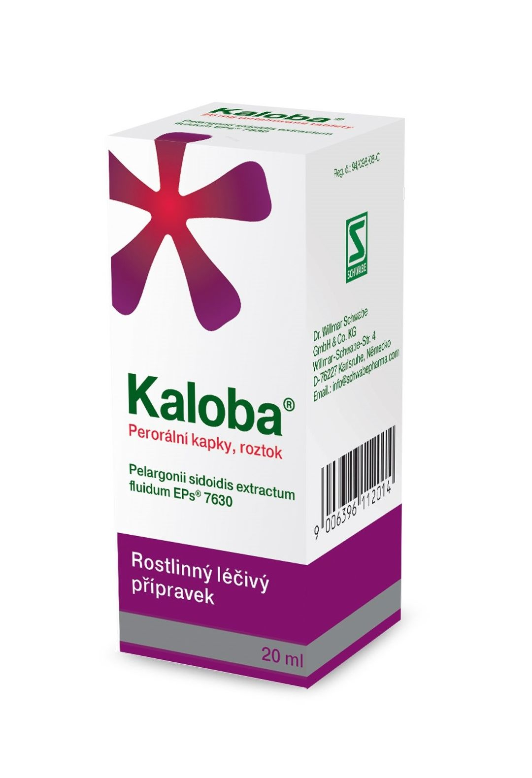 Kaloba perorální kapky 20 ml Kaloba