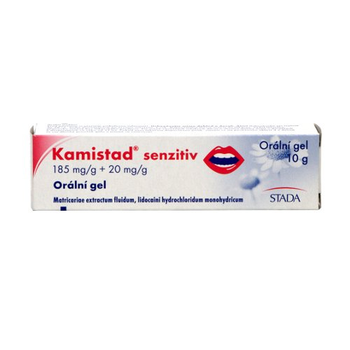 Kamistad senzitiv Orální gel 10 g Kamistad