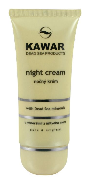 Kawar Noční regenerační krém s minerály z Mrtvého moře 60 ml Kawar