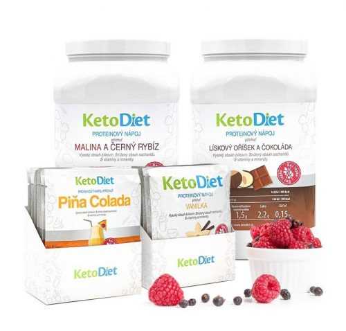 KetoDiet 3týdenní balení proteinových nápojů MEDIUM 2. krok KetoDiet