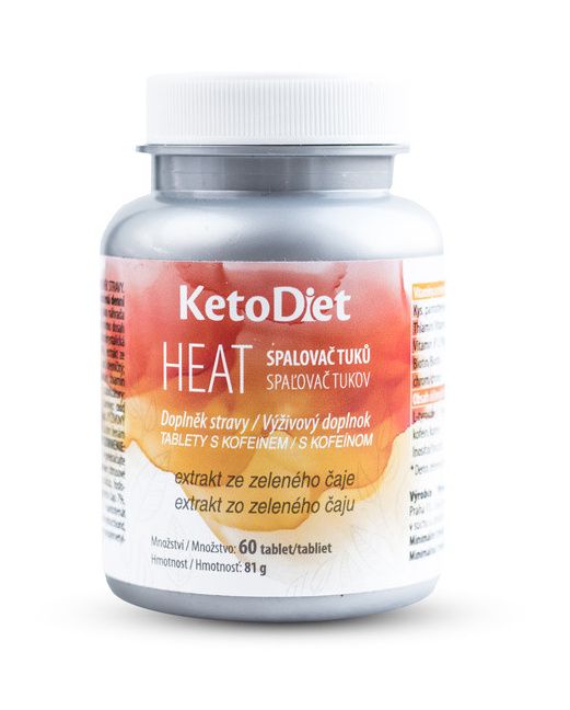 KetoDiet HEAT spalovač tuků 60 tablet KetoDiet