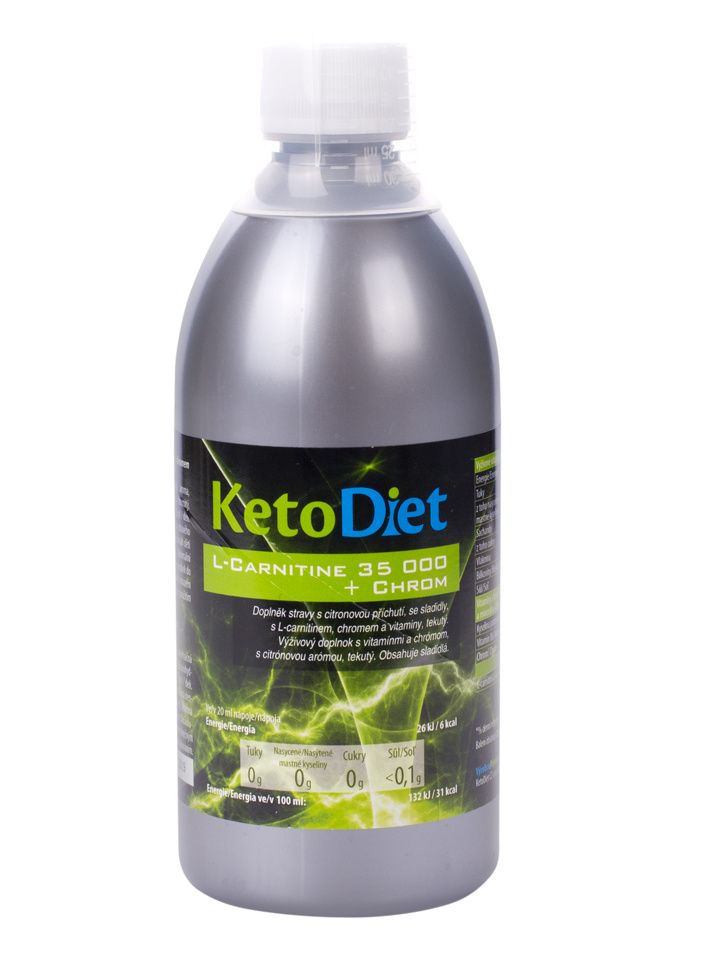 KetoDiet L-Carnitine 35000 + chrom 500 ml KetoDiet