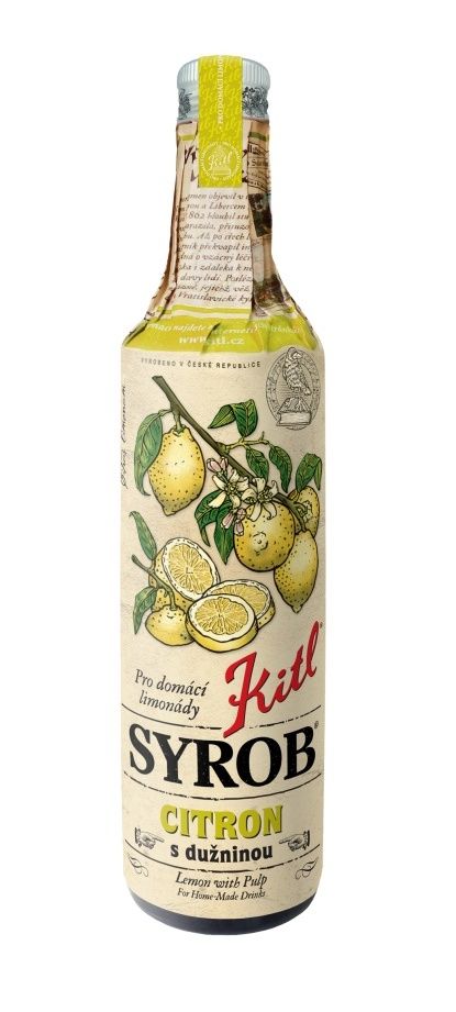 Kitl Syrob Citron s dužninou 500 ml Kitl