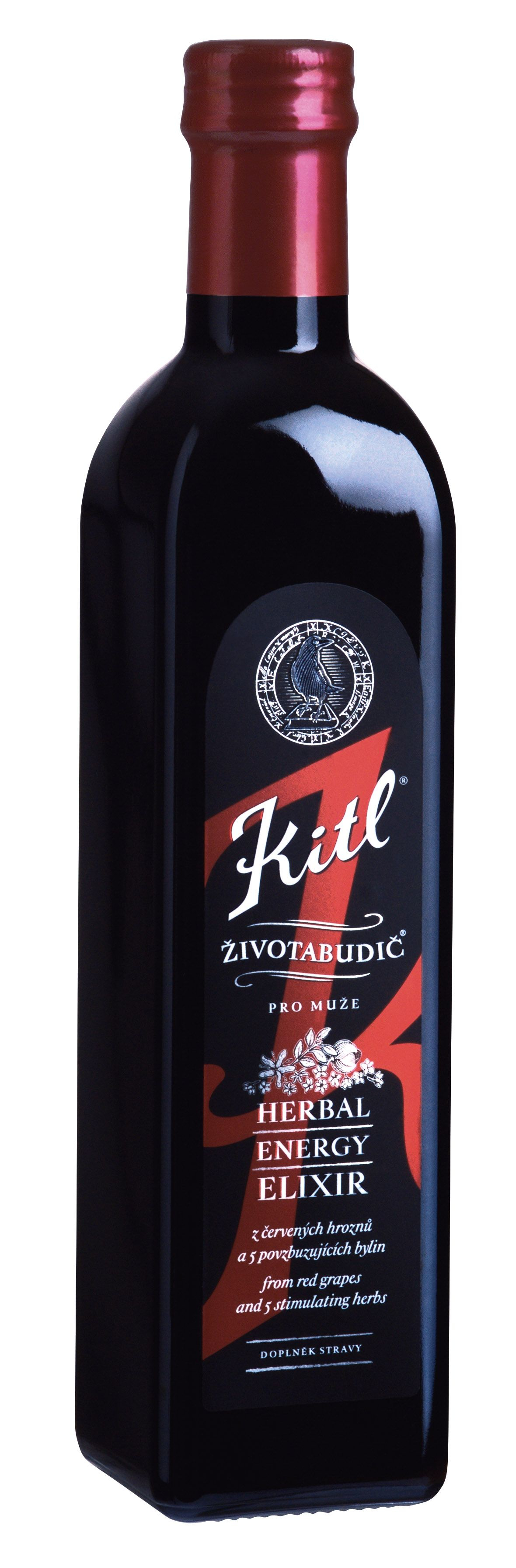 Kitl Životabudič pro muže sirup 250 ml Kitl