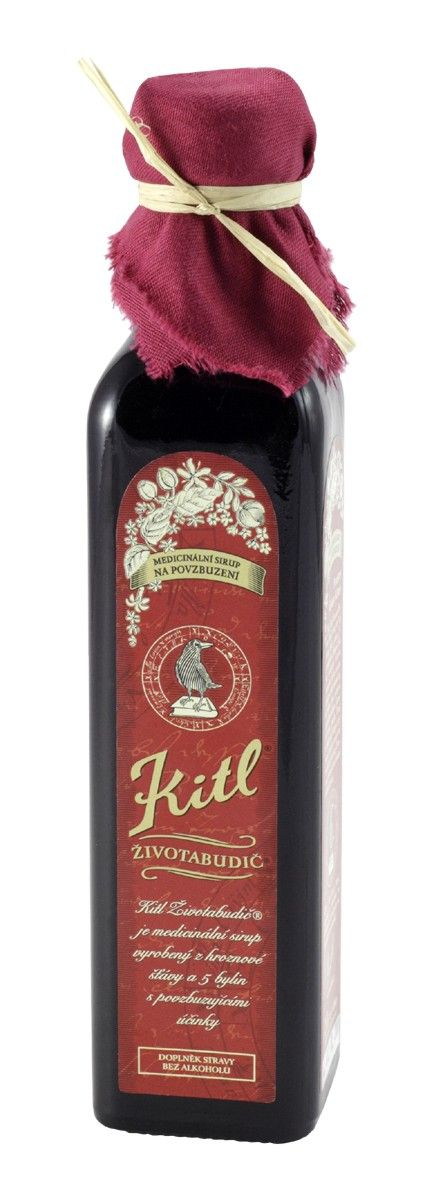 Kitl Životabudič sirup 250 ml Kitl